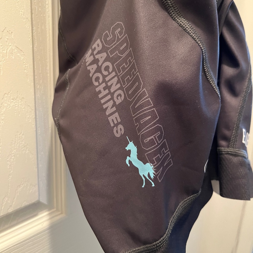 Eliel SPEEDVAGEN Cycling Bib Shorts Mens Small Short GREY Made in USA